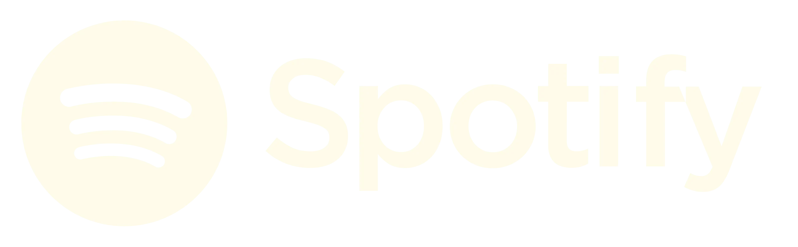 Spotify-Logo, daneben steht Spotfy