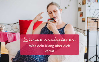 Stimme analysieren: Was dein Klang über dich verrät