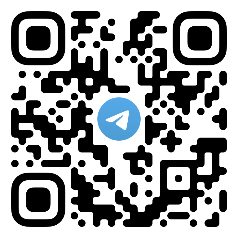 QR-Code zur Telegram-Gruppe der Challenge.